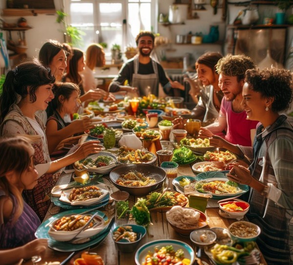 Every meal is a celebration of life.